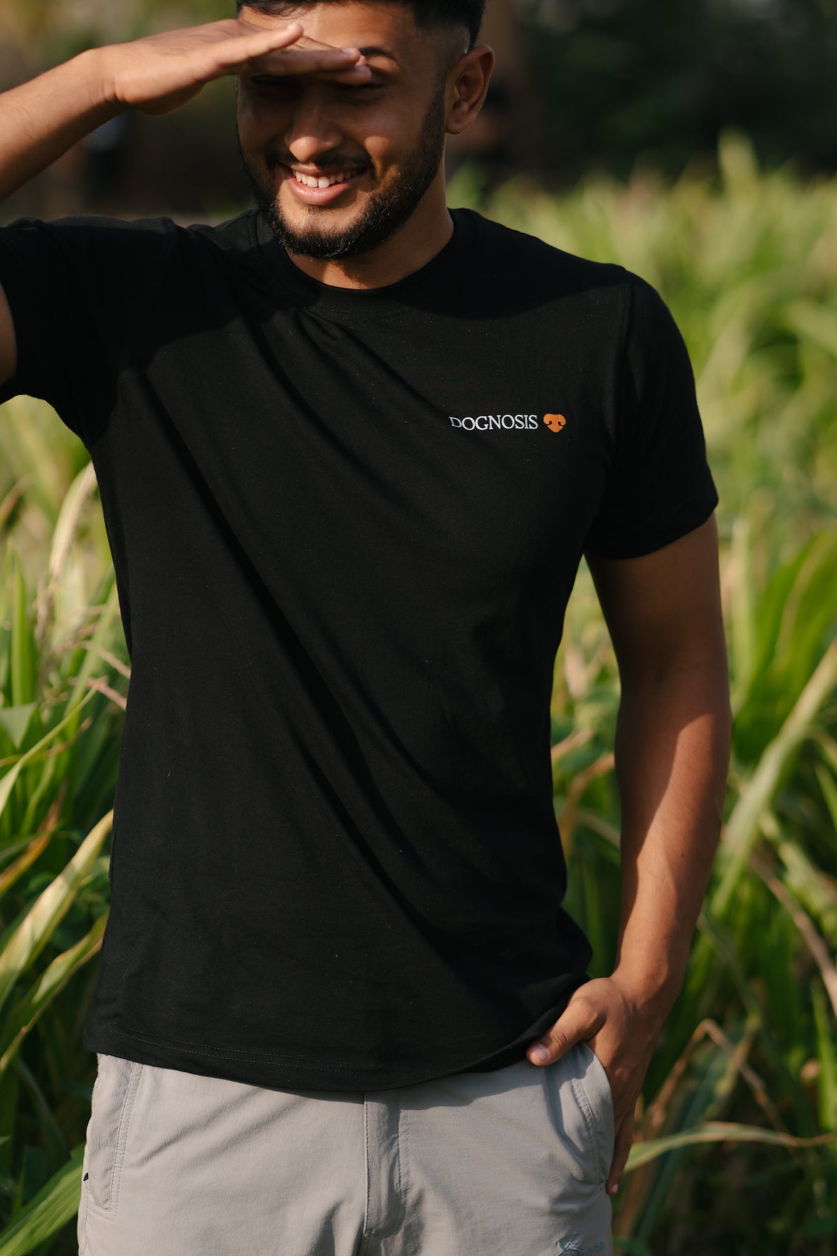 Dognosis Snout tee in black, Snoutlet