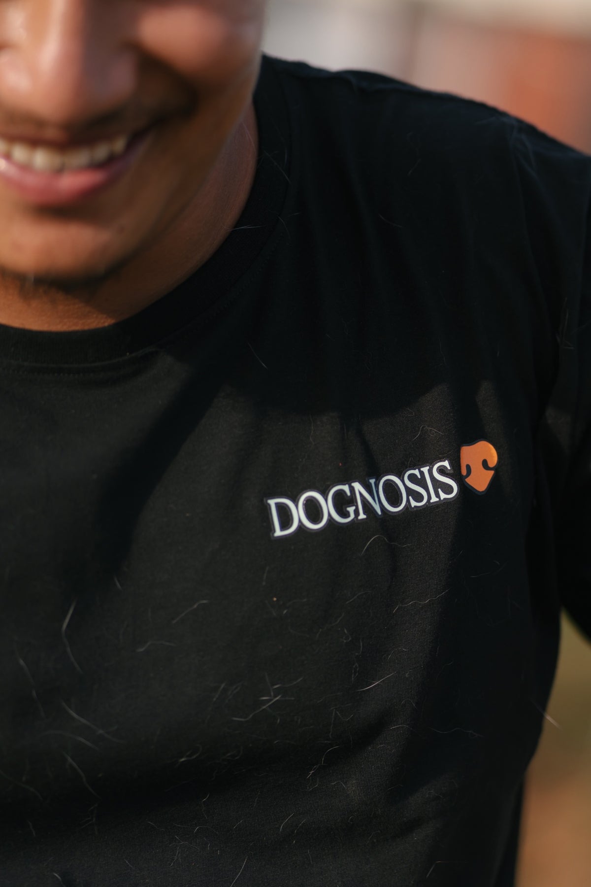 Dognosis Snout tee in black, Snoutlet