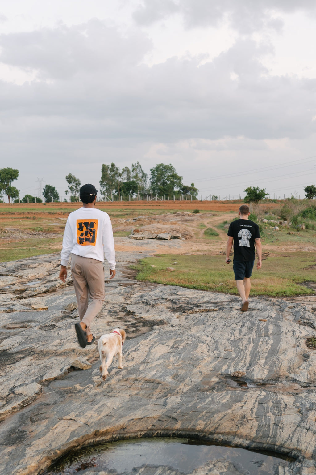 Dawg Routine sweatshirt in white, Snoutlet