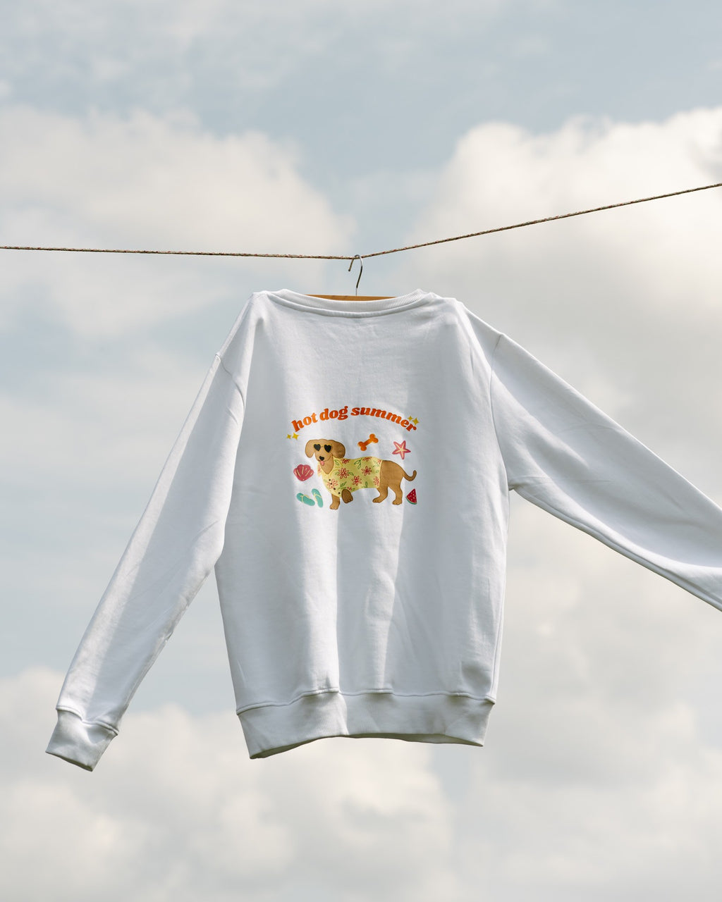 Hot Dog Summer Sweatshirt